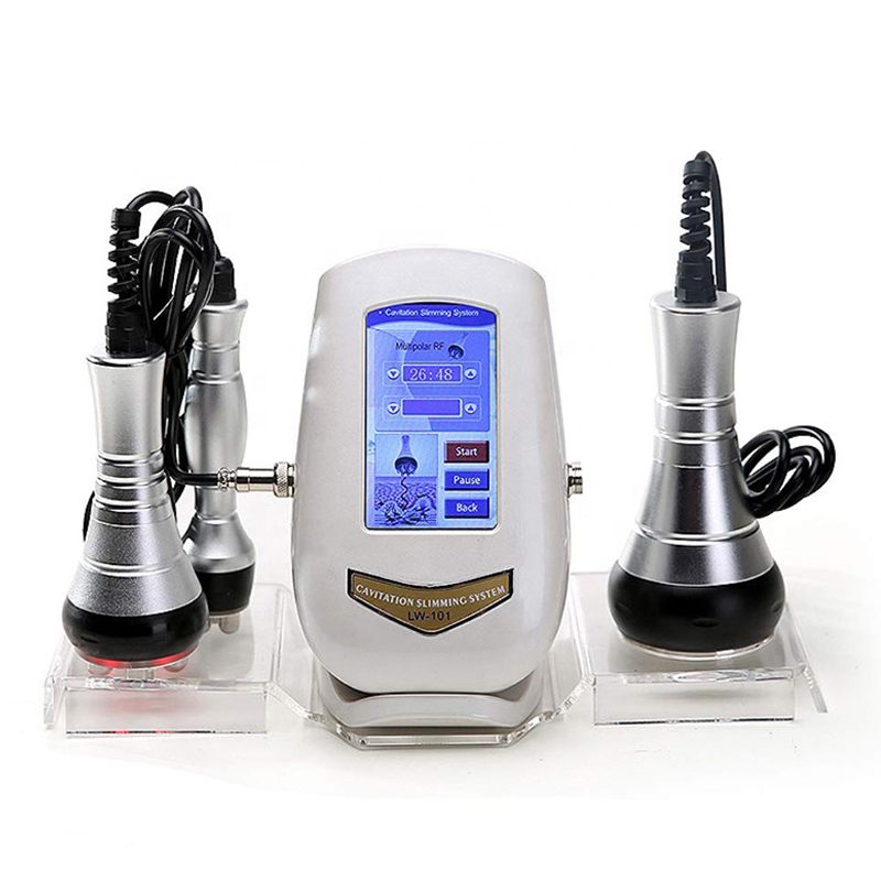 Máquina de adelgazamiento de RF de cavitación de 40k, máquina de masajeador facial de cuidado facial de cuidado facial