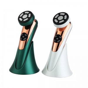 EMS Hot Foton Foton Beauty Instrument Face Skin Whiten Liften Terreno de belleza de elevación de la cara USB Masajera de cara eléctrica portátil, Introducción facial Limpieza Controlación de la piel Remota de arrugas Hot Introducción Facial Dispositivo de belleza Dispositivo