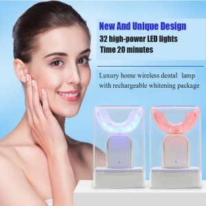 Recarga inalámbrica avanzada blanqueamientonuevo diseño dientes blanqueamiento LED LED 2022 Dientes denieve Ligera privada Etructos privados Smart LED Light Kit OEM OEM